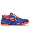 Asics Gel Resolution X Padel Bark Cobalt/Vivid Coral