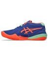 Asics Gel Resolution X Padel Bark Cobalt/Vivid Coral