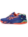 Asics Gel Resolution X Padel Bark Cobalt/Vivid Coral