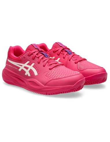 Asics Gel Resolution X GS Junior Clay Brigt Rose/Cream