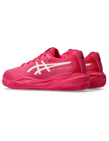 Asics Gel Resolution X GS Junior Clay Brigt Rose/Cream