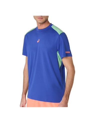 Asics Court T-Shirt Dark Coral/Menthol