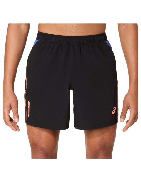 Asics Court Pro 7in Shorts Black/Dark Cobalt