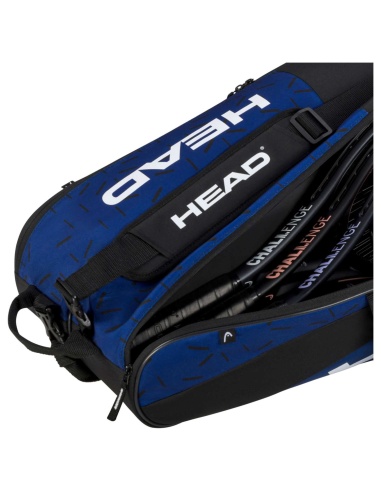 Head Team  Racket Bag L Black/Blu