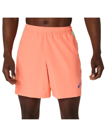 Asics Court Pro 7in Shorts Vivid Coral/Menthol Asics Court Pro 7in Shorts Vivid Coral/Menthol