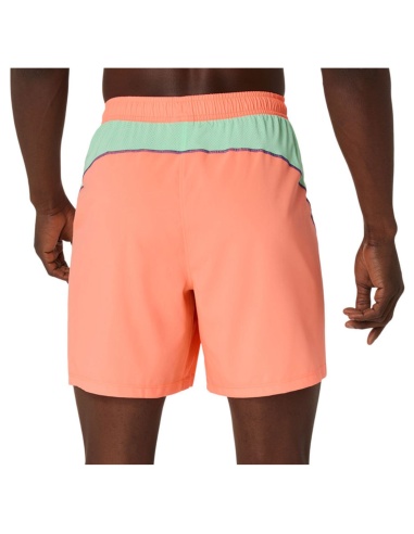 Asics Court Pro 7in Shorts Vivid Coral/Menthol
