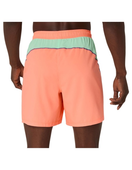 Asics Court Pro 7in Shorts Vivid Coral/Menthol Asics Court Pro 7in Shorts Vivid Coral/Menthol