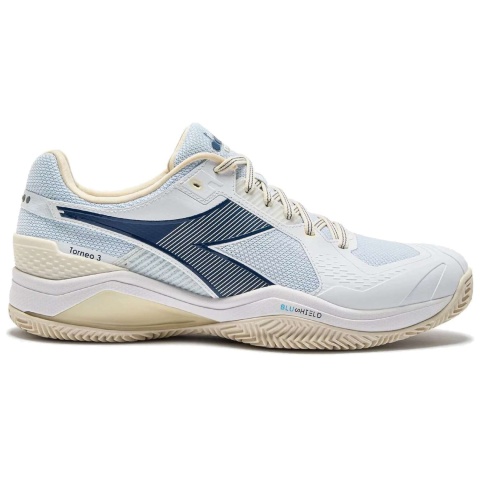 Diadora Blushiìeld Torneo 3 Clay White/Ensign Blus