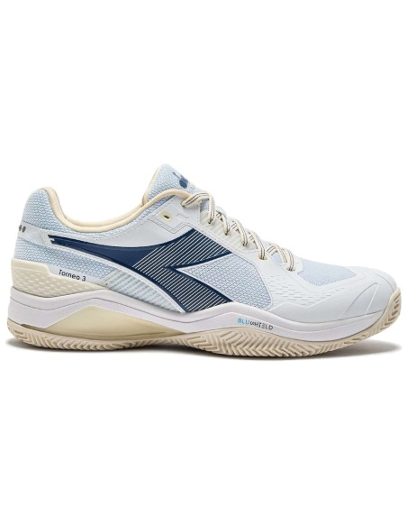 Diadora Blushiìeld Torneo 3 Clay White/Ensign Blus