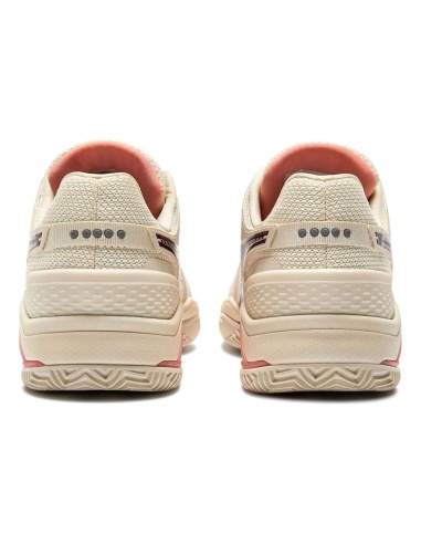 Diadora Blushiìeld Torneo 3 Clay Whisper White/Maroon Ban