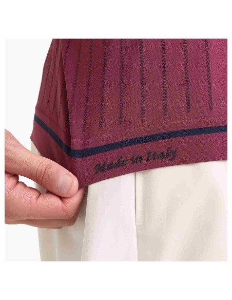 Diadora T-Shirt Stratouno Rosso Granata