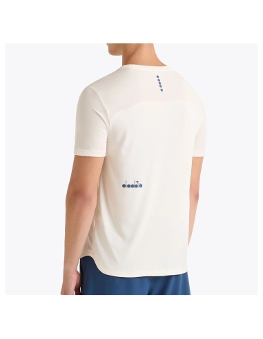Diadora T-Shirt Tennis Bianco Sospiro