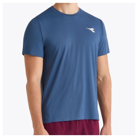 Diadora T-Shirt Icon Blu Gagliardetto