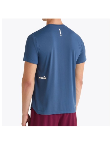 Diadora T-Shirt Icon Blu Gagliardetto
