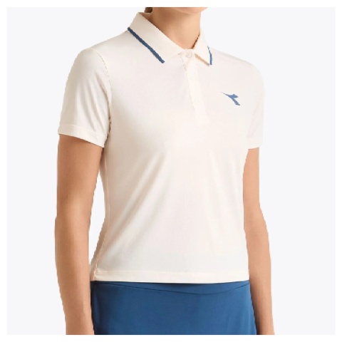 DIadora SS Polo Bianco Sopspiro