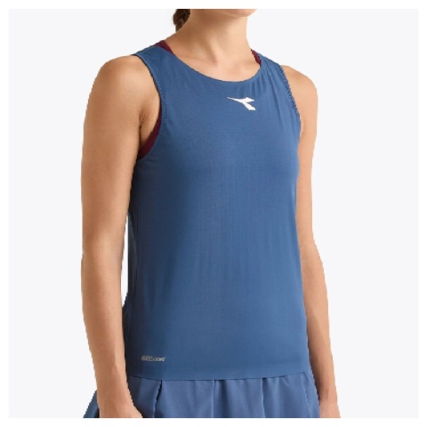 Diadora Tank Icon Blu Gagliardetto