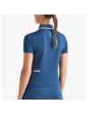 DIadora SS Polo Blu Gagliardetto