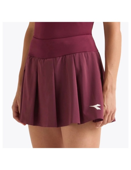 Diadora Skirt Icon  Rosso Granata