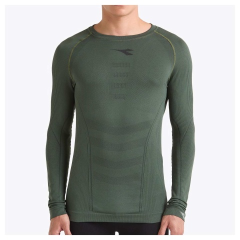 Diadora LS T-Shirt Stratozero Coriandolo