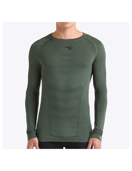 Diadora LS T-Shirt Stratozero Coriandolo