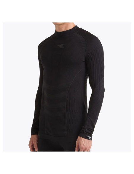 Diadora LS T-Shirt Turtle  Stratozero Black