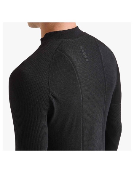 Diadora LS T-Shirt Turtle  Stratozero Black