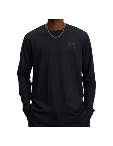 Under Armour LS Left Chest Black