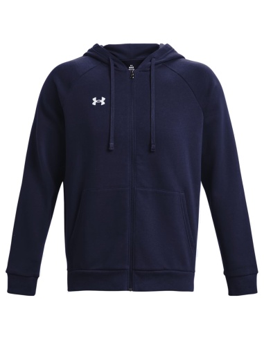 Under Armour Rival Fleece Hoodie Full Zip Navy