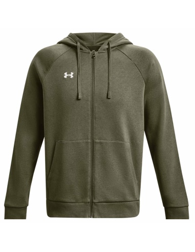 Under Armour Rival Fleece Hoodie Full Zip Marine Green