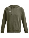 Under Armour Rival Fleece Hoodie Full Zip Marine Green