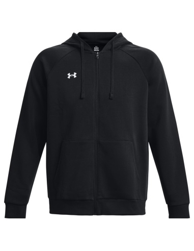 Under Armour Rival Fleece Hoodie Full Zip Black