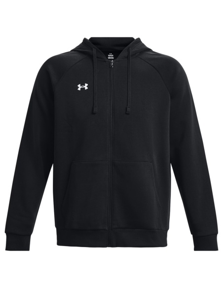 Under Armour Rival Fleece Hoodie Full Zip Black