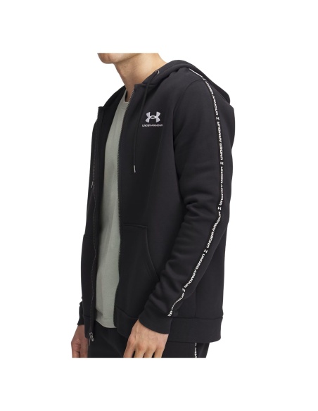 Under Armour Icon Fleece Hoodie Full Zip Black