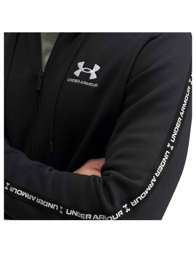 Under Armour Icon Fleece Hoodie Full Zip Black