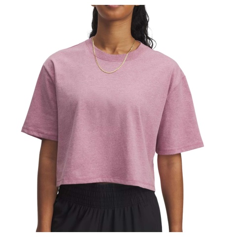 Under Armour Rival T-Shirt Fuchsia Dulk