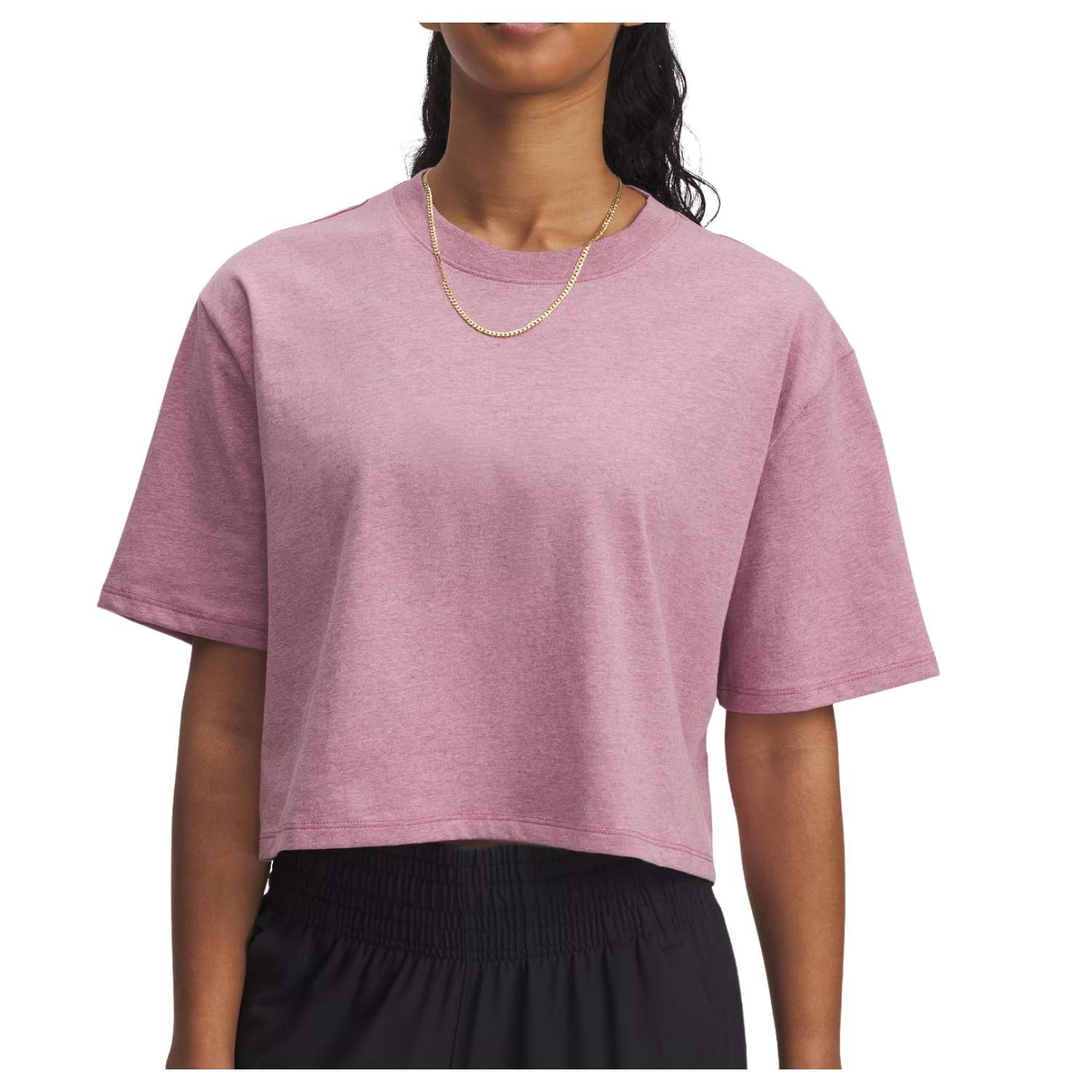 Under Armour Rival T-Shirt Fuchsia Dulk