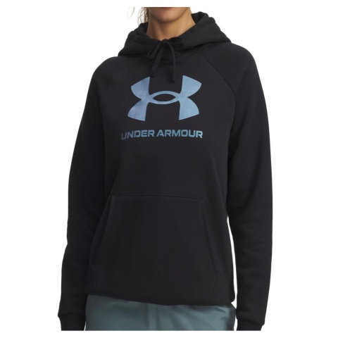 Under Armour Rival Shimmer Hoodie Black