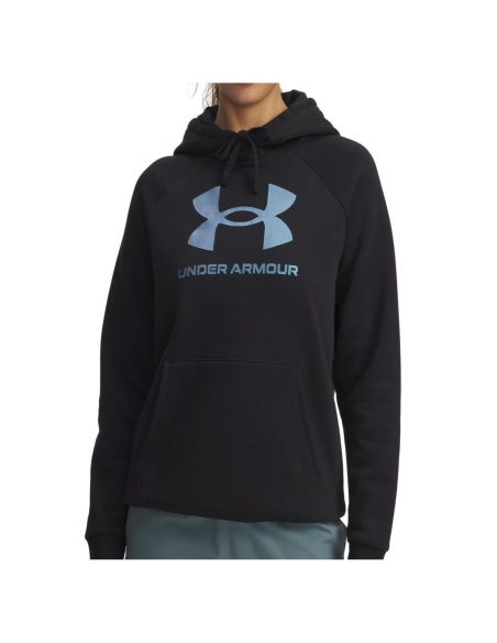 Under Armour Rival Shimmer Hoodie Black
