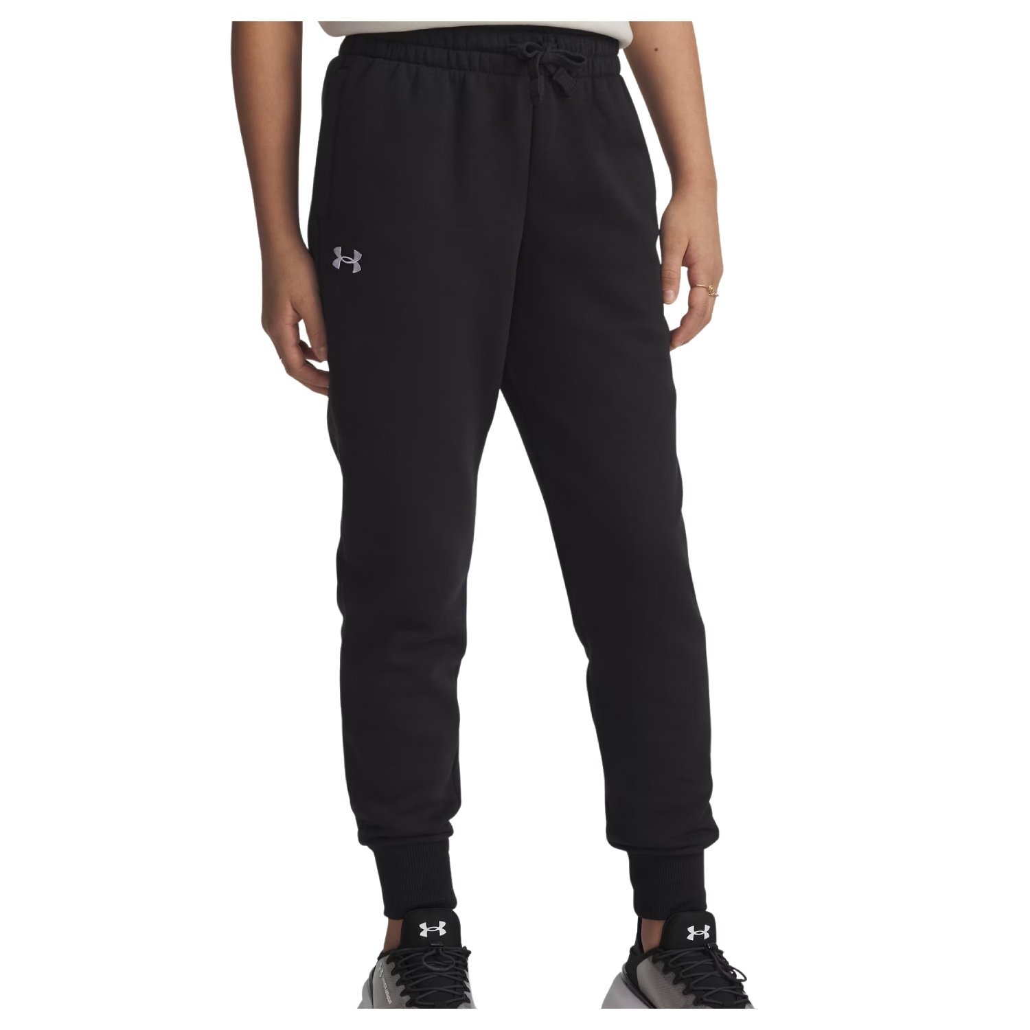 Under Armour Rival Fleece Girl Pant Black