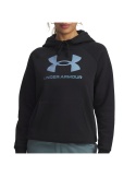 Under Armour Rival Shimmer Hoodie Black