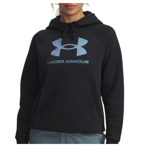 Under Armour Rival Shimmer Hoodie Black