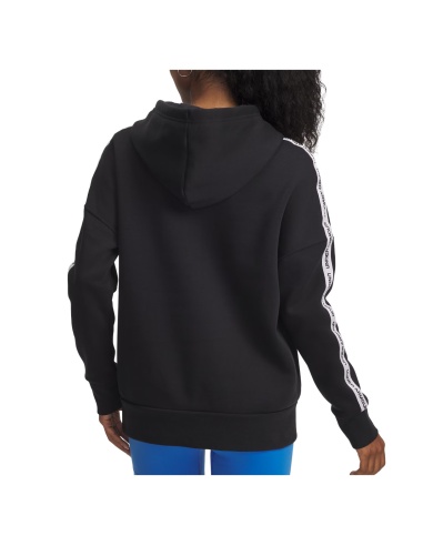 Under Armour Icon Fleece Taped Hoodie Black