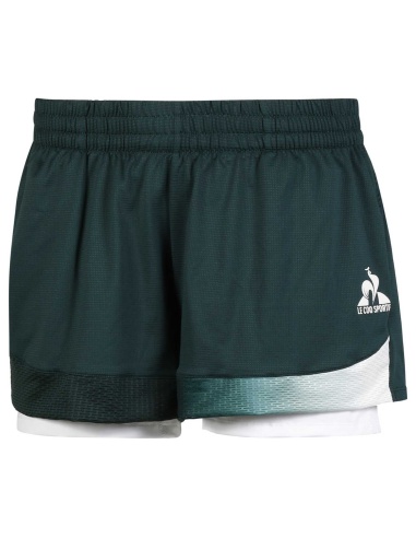 Le Coq Sportif Tennis Shorts Woman Scarab
