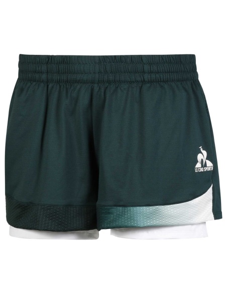 Le Coq Sportif Tennis Shorts Woman Scarab