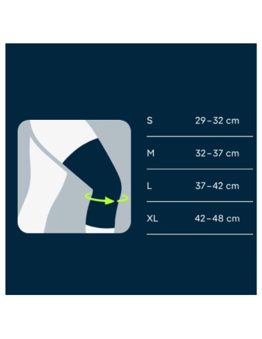 Bauerfeind Sports Compression Knee Navy