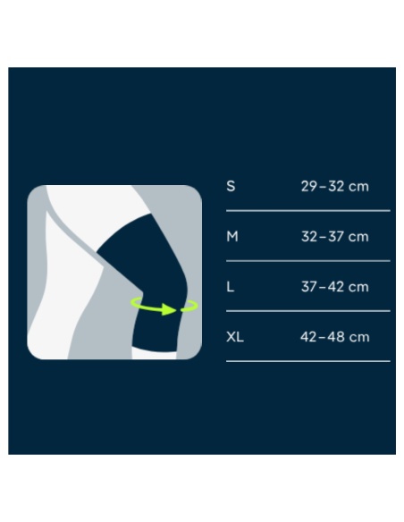 Bauerfeind Sports Compression Knee Navy