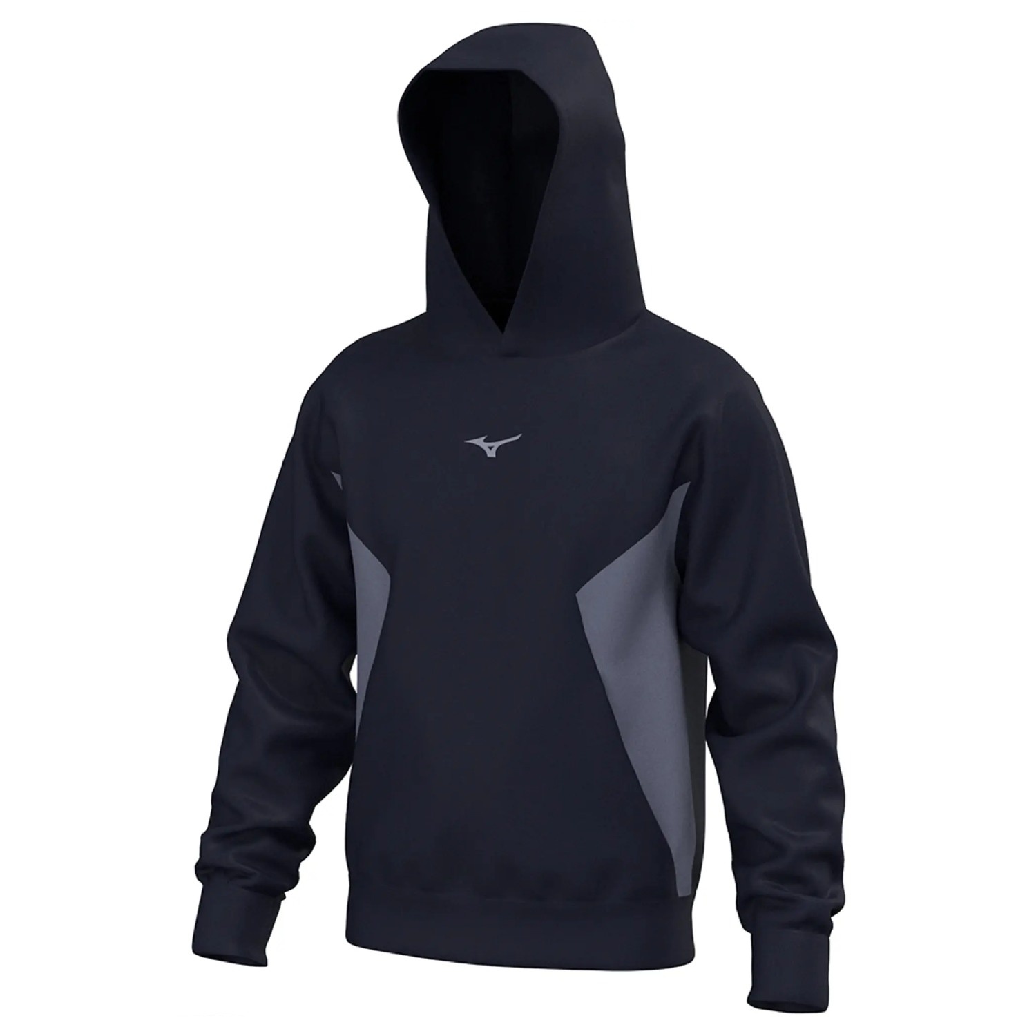 Mizuno Athletics Hoodie Blu Granite