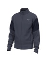 Mizuno Atahletics Hoodie Full Zip Odissey Grey