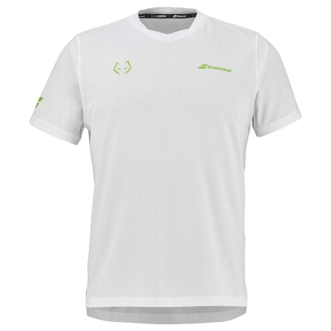 Babolat Play Crew Neck Tee White