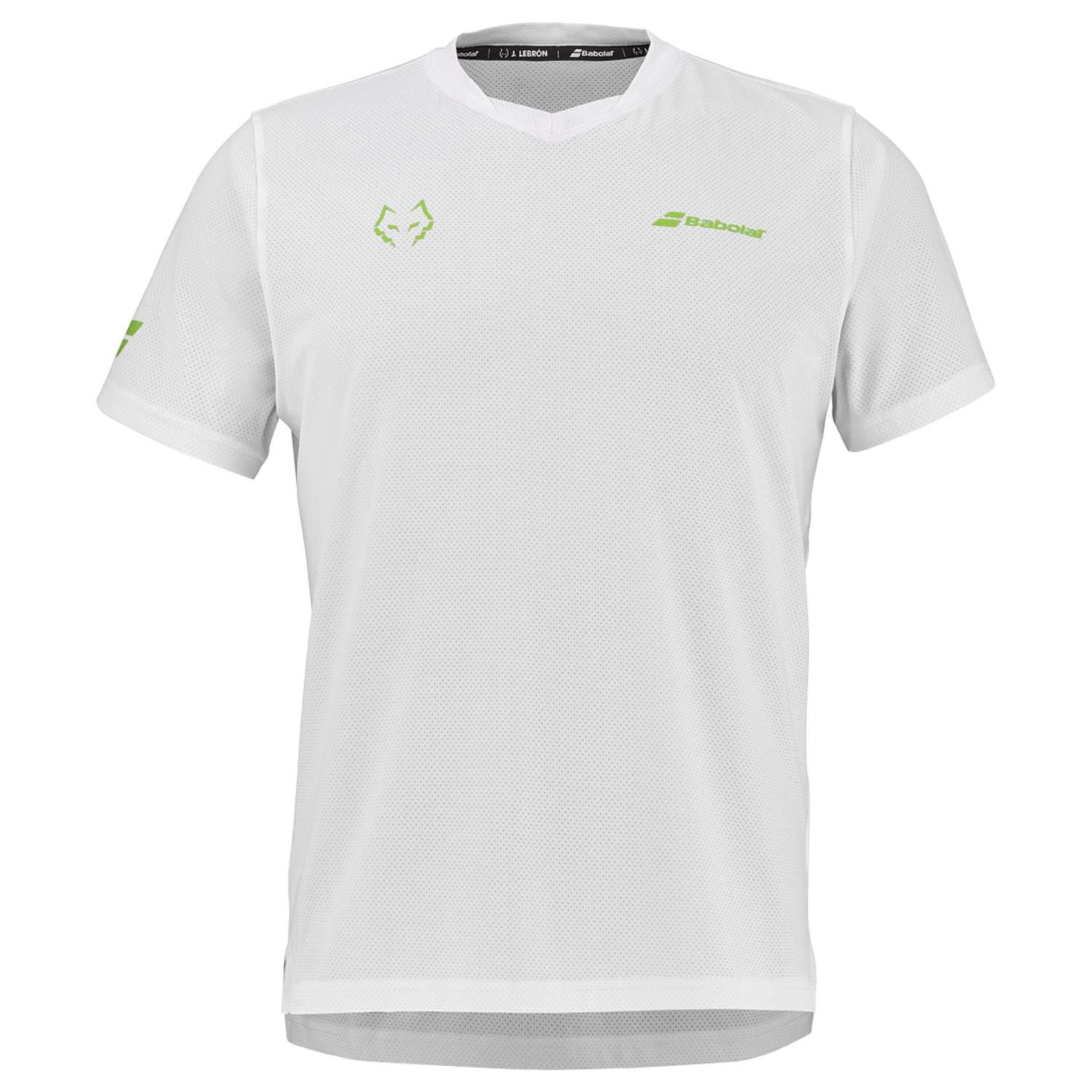 Babolat Play Crew Neck Tee White